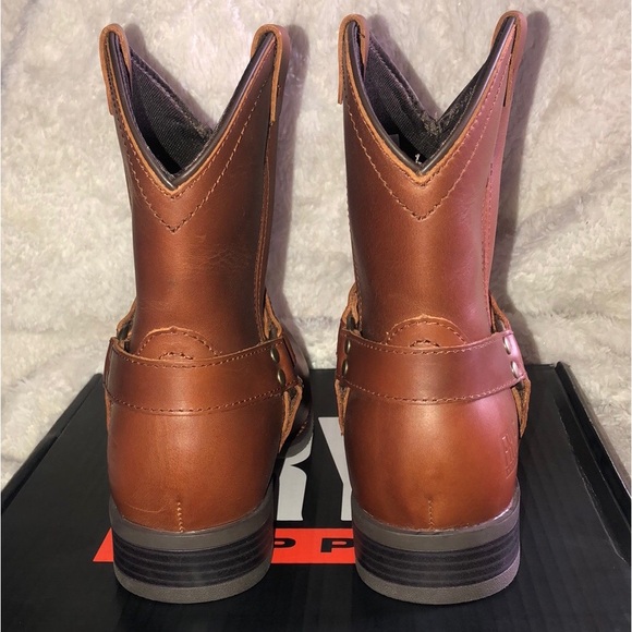 🌻 SAFETY SHOES CRAFTED HARNESS BOOTS 🌻 - Picture 6 of 11